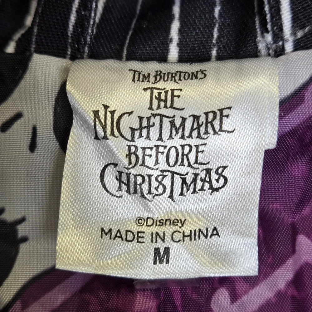 Nightmare Before Christmas Jack Skellington Pinstriped Blazer Spirit Costume Med